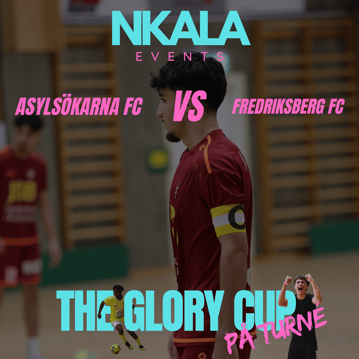 TGC4 Gruppspel: Asylsökarna FC vs Fredriksberg FC