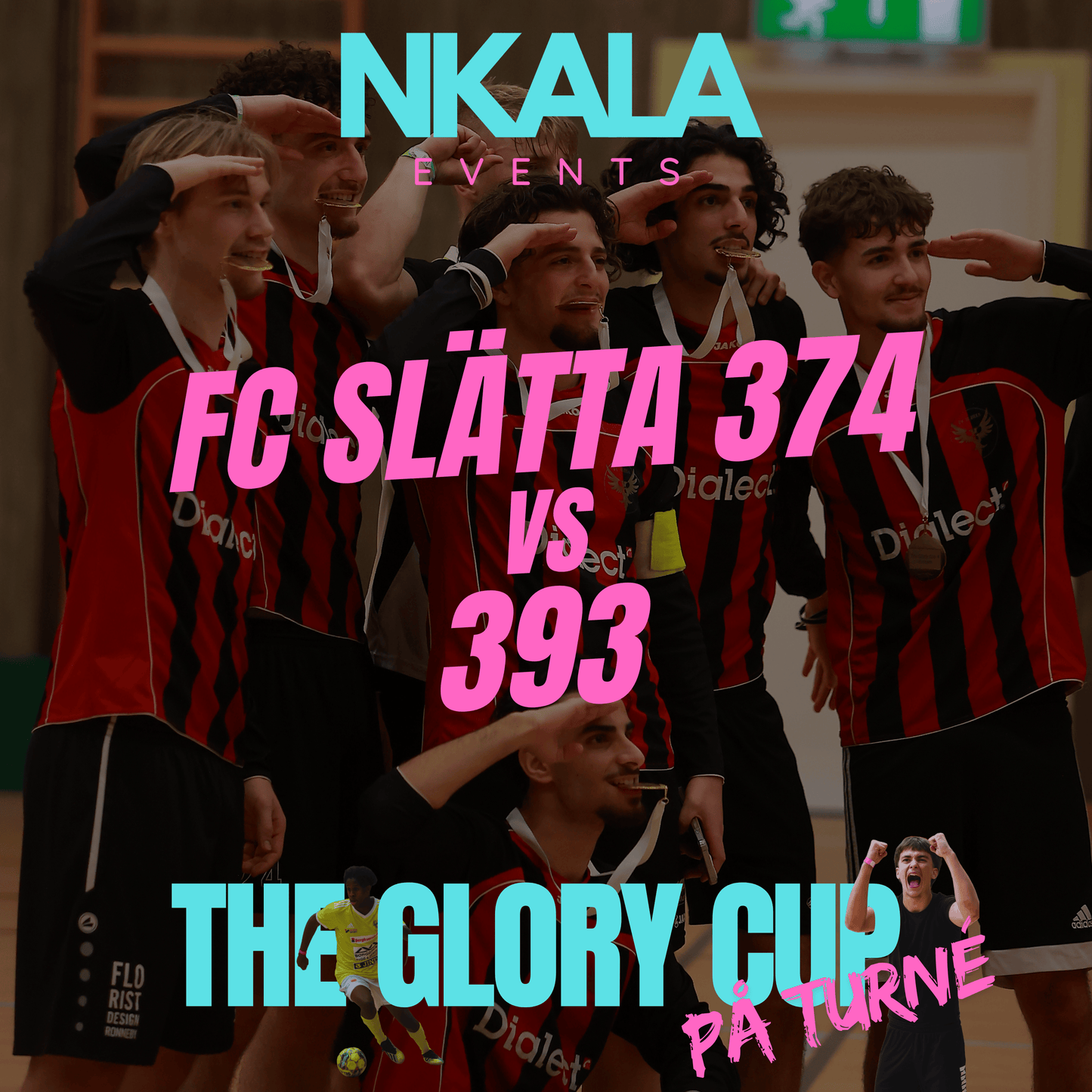Finalen: FC Slätta 374 vs 393