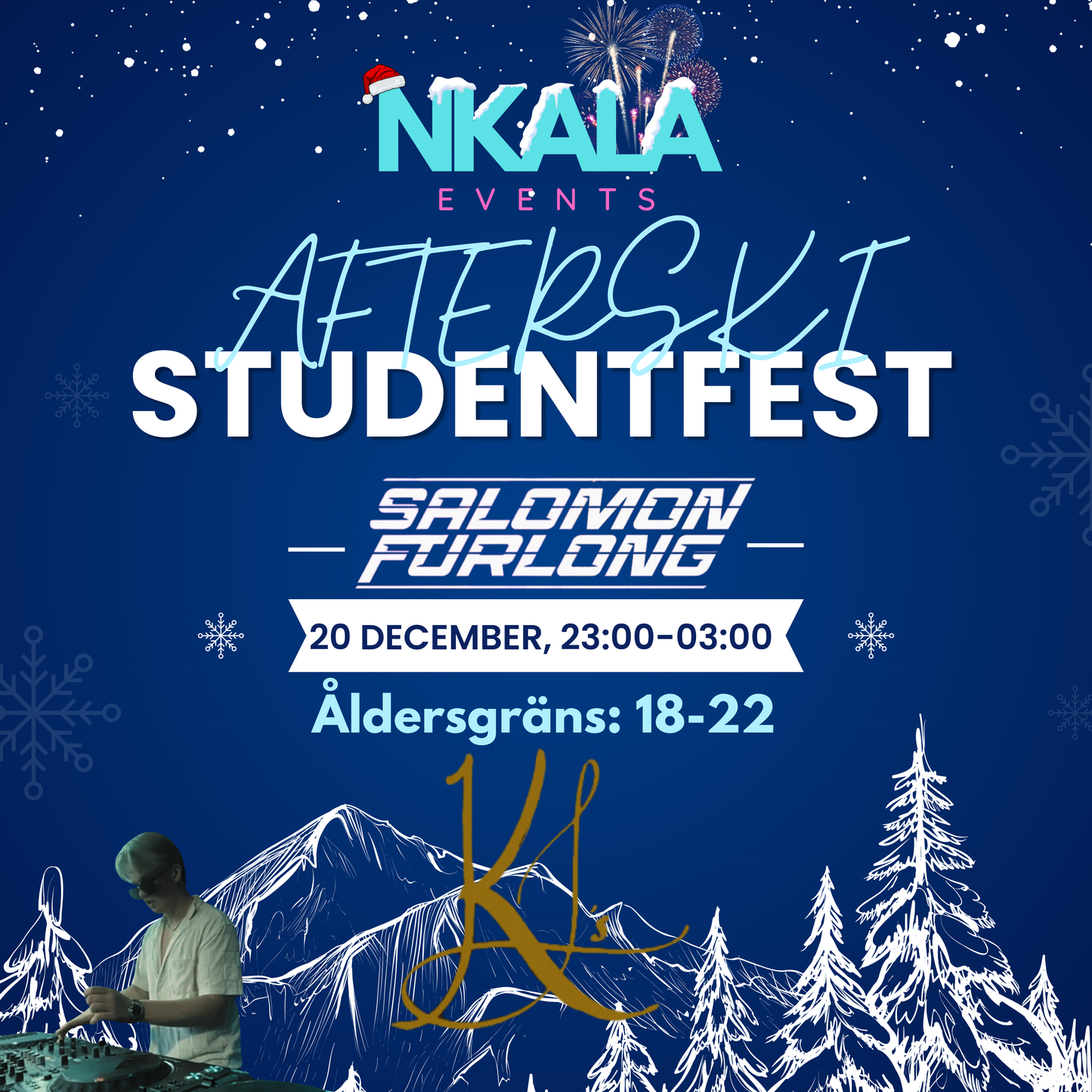 Afterski Studentfest på KJ's