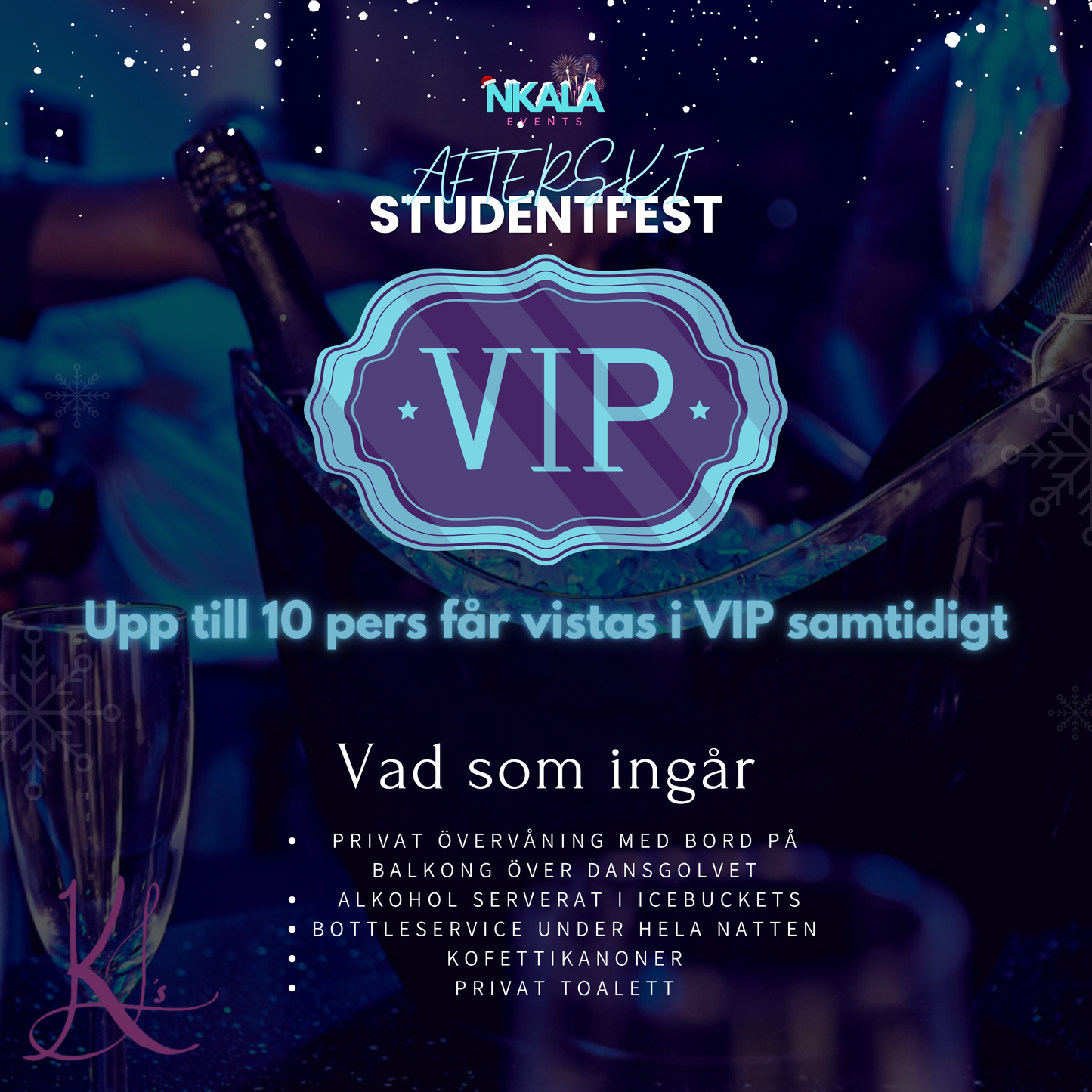 Afterski Studentfest på KJ's