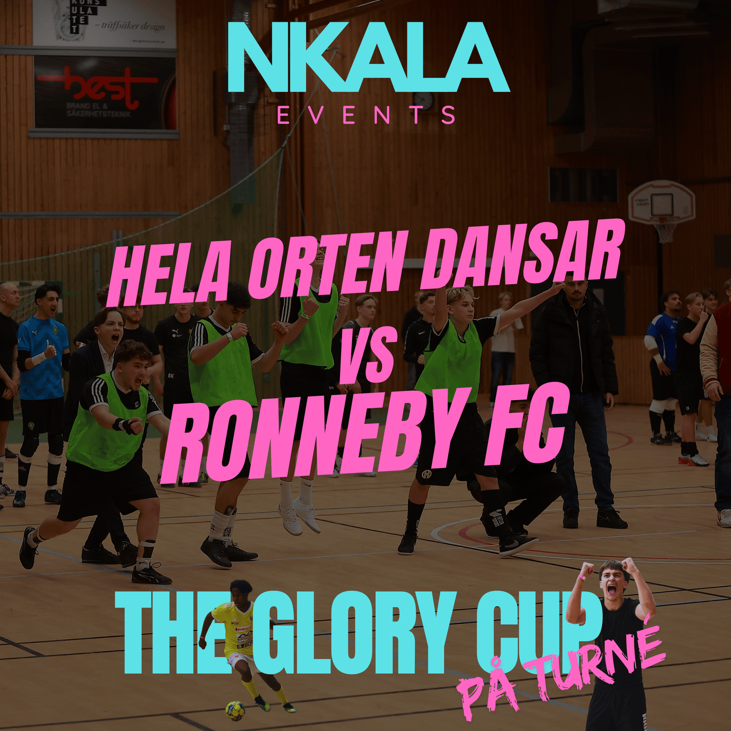 Hela orten dansar vs Ronneby FC